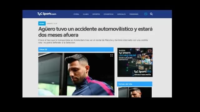 Sergio Agüero no jugará ante Perú.-foto-5