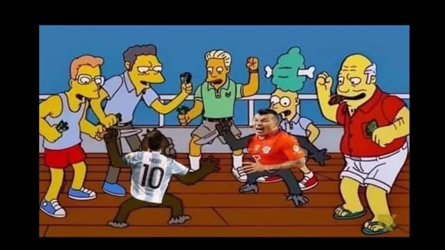 Divertidos memes del encontronazo entre Messi y Gary Medel.-foto-4