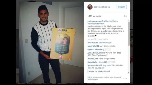 Zambrano destaca en el Eintracht Frankfurt.-foto-2