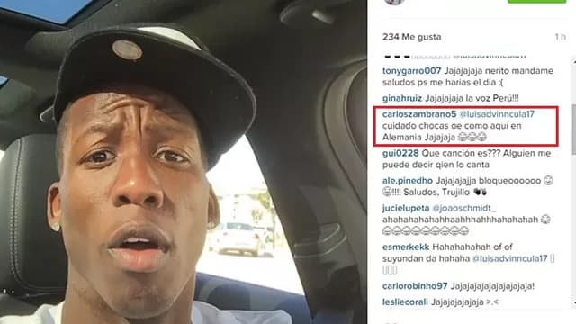 Zambrano comentó el video que publicó Luis Advíncula.-foto-2