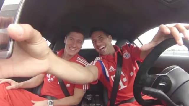 Claudio y Lewandowski.-foto-1
