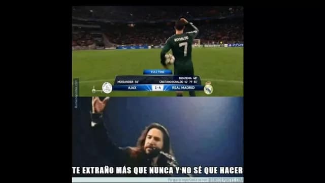 Los memes de la eliminación del Real Madrid.-foto-1