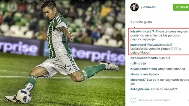 Juan Vargas anotó su primer gol con el Betis y Luis Advíncula lo 'trolleó'-foto-2