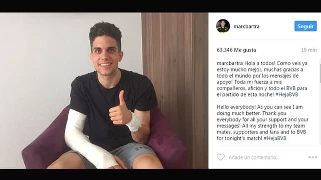 La operación del jugador Bartra fue un éxito.-foto-2