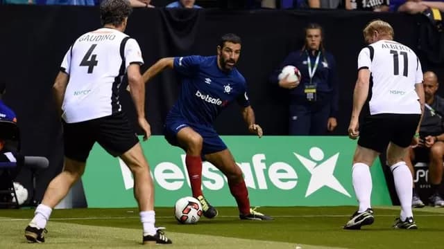 Michael Ballack y Rivaldo. / Foto: Star Sixes-foto-7