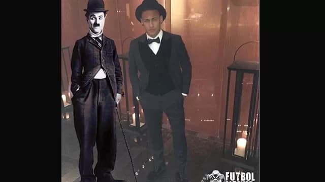 Neymar en la conferencia de prensa previo a la gala de la FIFA.-foto-2