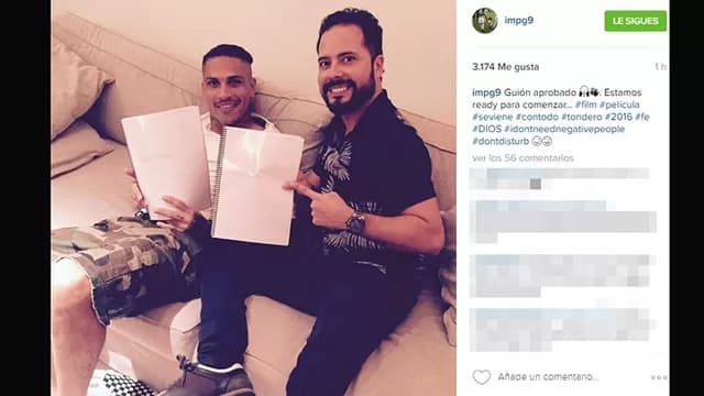 Paolo Guerrero, delantero de la selección peruana y del Flamengo.-foto-2