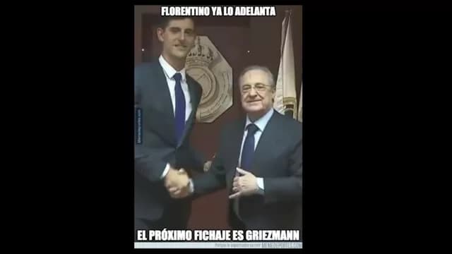Los memes del pase de Courtois al Real Madrid.-foto-8
