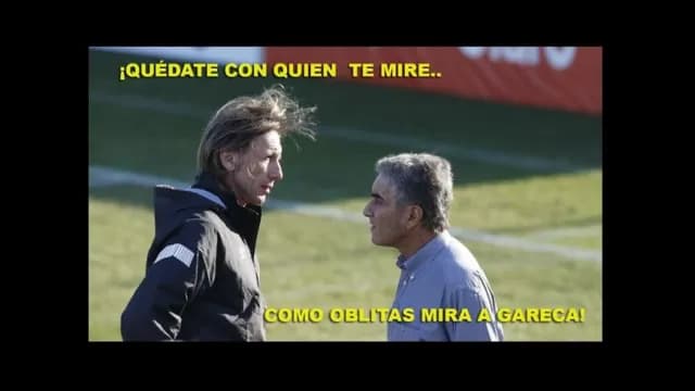 ¡Los memes de la reunión Oblitas-Gareca!-foto-1