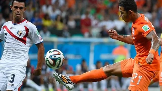 Vea las mejores imágenes del vibrante encuentro entre Holanda y Costa Rica-foto-7