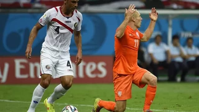 Vea las mejores imágenes del vibrante encuentro entre Holanda y Costa Rica-foto-10