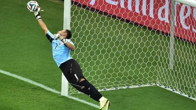 Vea las mejores imágenes del vibrante encuentro entre Holanda y Costa Rica-foto-12