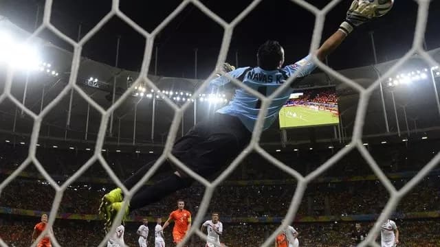 Vea las mejores imágenes del vibrante encuentro entre Holanda y Costa Rica-foto-13