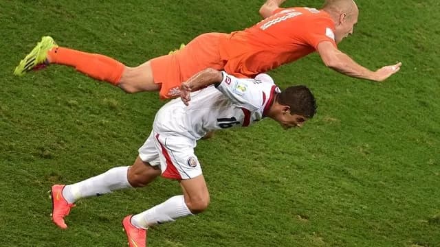 Vea las mejores imágenes del vibrante encuentro entre Holanda y Costa Rica-foto-14