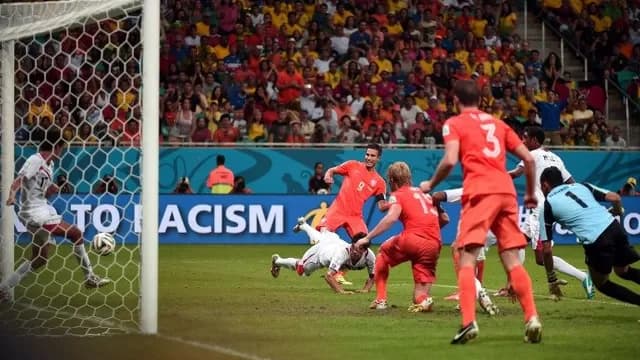 Vea las mejores imágenes del vibrante encuentro entre Holanda y Costa Rica-foto-19