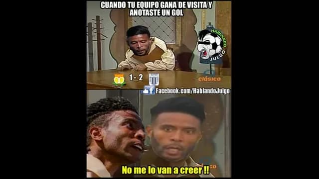 Estos divertidos memes dejó el triunfo de Alianza Lima en Huancayo-foto-3