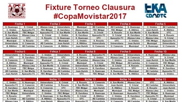 Fixture del Apertura y Clausura del Torneo Descentralizado 2017-foto-3