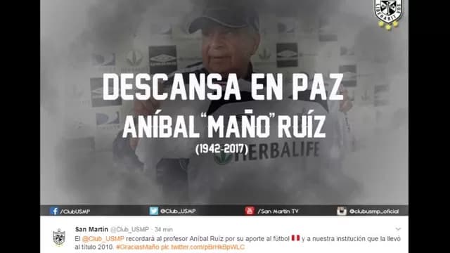 San Martín se despidió de Aníbal 'Maño' Ruiz, DT que lo sacó campeón-foto-1