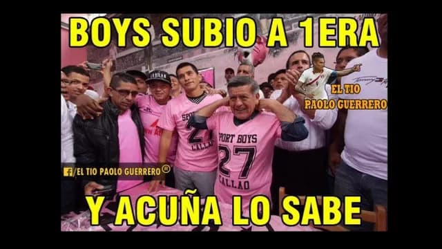 Los memes del ascenso de Sport Boys.-foto-1