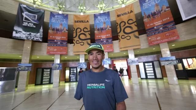 Efraín Sotacuro ya está listo para Maratón de Sevilla y lograr marca a Río-foto-2