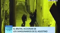 El brutal accionar de "Los sanguinarios de El Agustino"