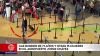 Cae burrier de 71 años y otras 15 mujeres en el aeropuerto Jorge Chávez