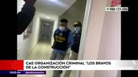 Callao: Cae organización criminal Los bravos de la construcción