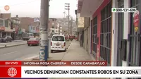 Carabayllo: Vecinos denuncian constantes robos en su zona
