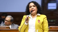 Congreso: Aprueban indagación preliminar contra María Acuña por recorte de sueldo a trabajadores