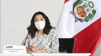 COVID-19: Violeta Bermúdez y algunos ministros brindarán esta tarde conferencia de prensa