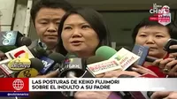Keiko y sus posturas respecto al indulto de su padre Alberto Fujimori