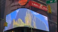 Machu Picchu presente en el Times Square como destino cinematográfico tras estreno de "Transformers"