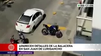 San Juan de Lurigancho: Aparecen detalles de la balacera en Mangomarca