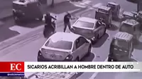 San Juan de Lurigancho: Sicarios acribillaron a hombre dentro de un auto