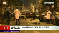 San Martín de Porres: Hombre fue asesinado a balazos en plena calle