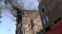 Trujillo: Reportan incendio en quinto piso de galería 