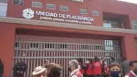 Unidad de Flagrancia en Lima Centro condenó en tiempo récord a más de 70 detenidos en dos meses
