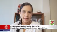 Verónika Mendoza sobre seguridad ciudadana: "Haremos la reforma policial"
