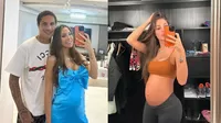 Ana Paula Consorte  mostró su figura tras 10 horas de dar a luz a su segundo bebé con Paolo Guerrero