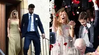 Gerard Piqué y Clara Chía se robaron el protagonismo en la boda del hermano del exfutbolista