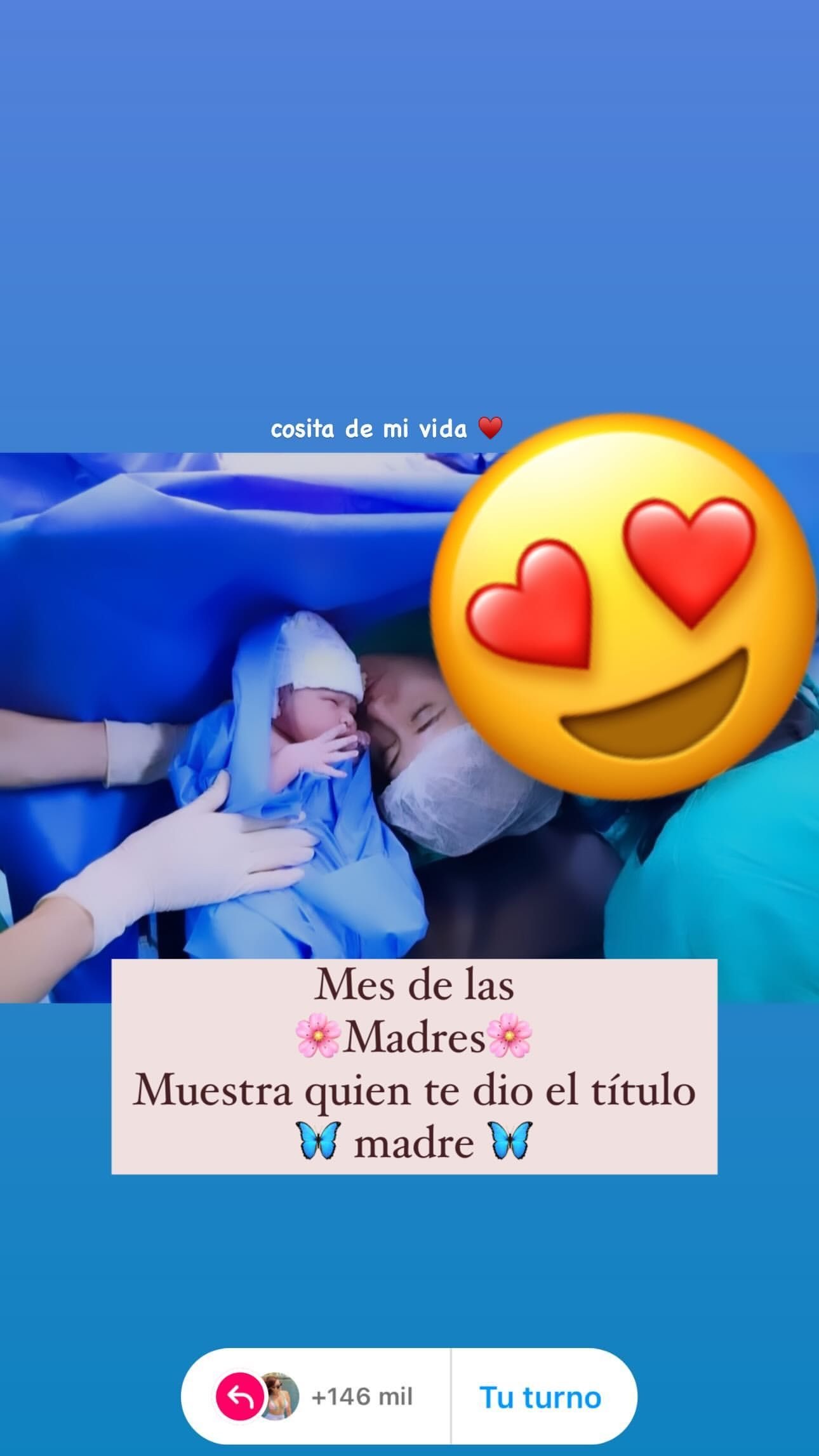 Darinka Ramírez compartió foto inédita del nacimiento de su hija con Jefferson Farfán / Instagram