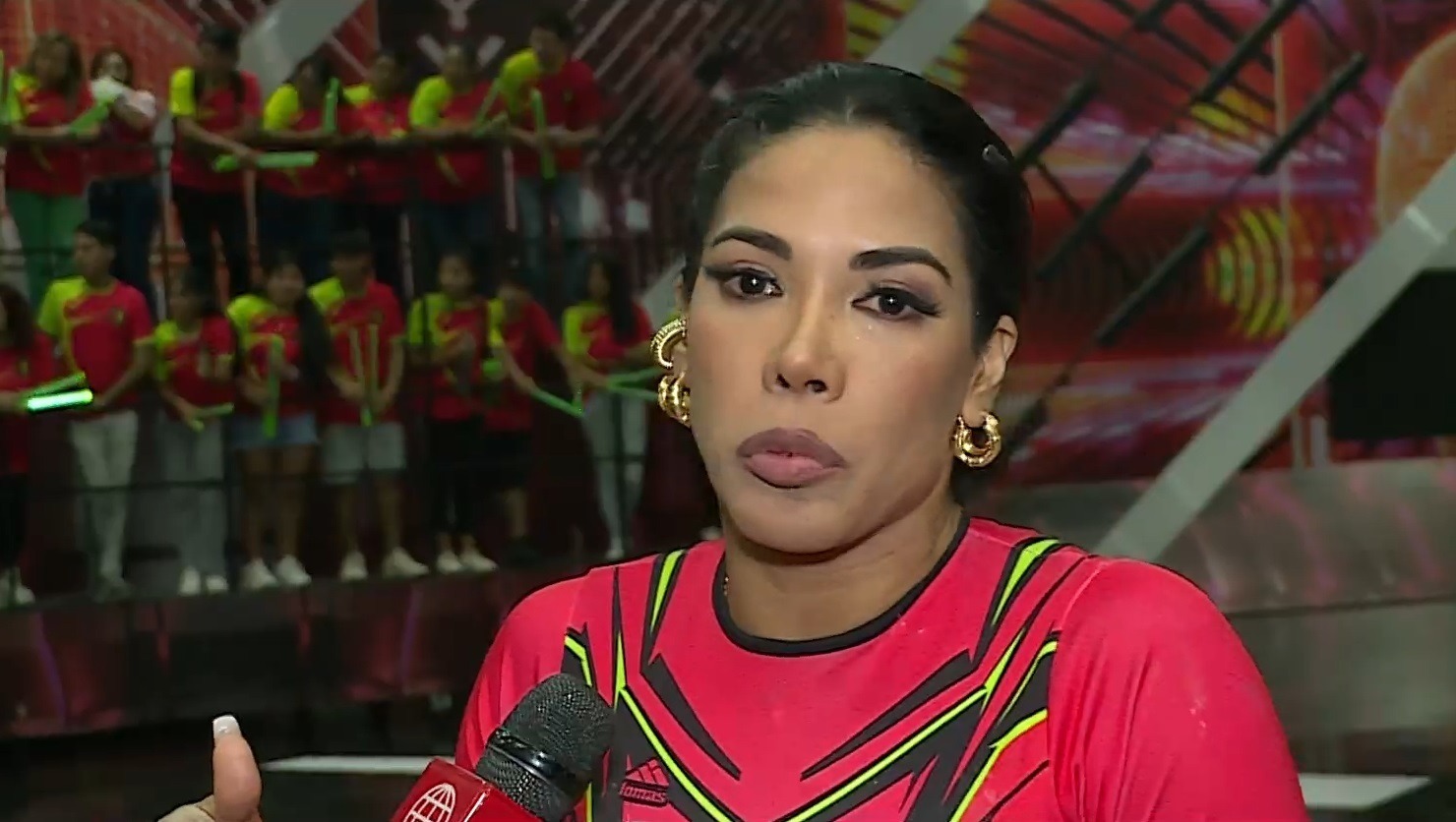 Johanna San Miguel hizo reclamo contra Karen Dejo. Fuente: AméricaTV