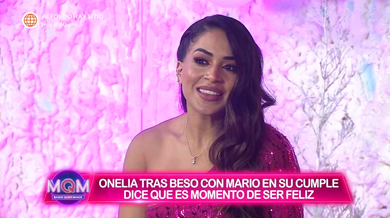 Onelia Molina habló de su relación con Mario Irivarren / Mande Quien Mande 