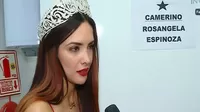 Rosángela Espinoza pidió que “desinfecten” camerino utilizado por demás competidoras de EEG 