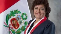 Elvia Barrios: No tengo facultades para separar al titular del Jurado Nacional de Elecciones
