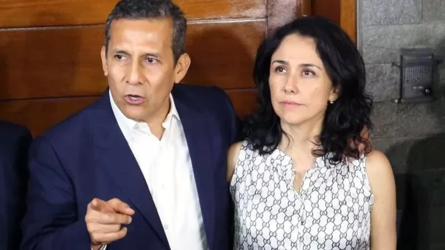 Ex pareja presidencial, Ollanta Humala y Nadine Heredia. Foto: Agencia Andina