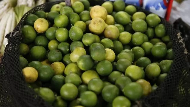 Midagri: Abastecimiento de limón llega al 80% en mercados mayoristas