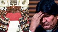 Admiten moción para declarar persona 'non grata' al ex presidente de Bolivia, Evo Morales