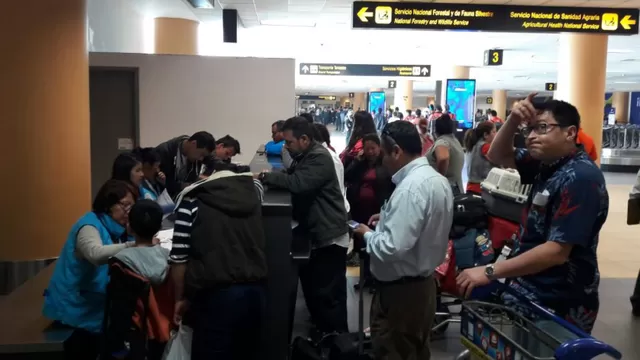 Aetai indicó que retraso de vuelos en Aeropuerto Jorge Chávez continuará durante el día