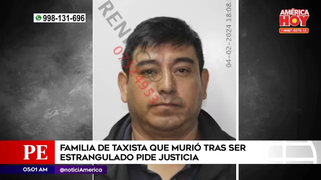 El Agustino: Graban a pasajero estrangulando a taxista tras una pelea